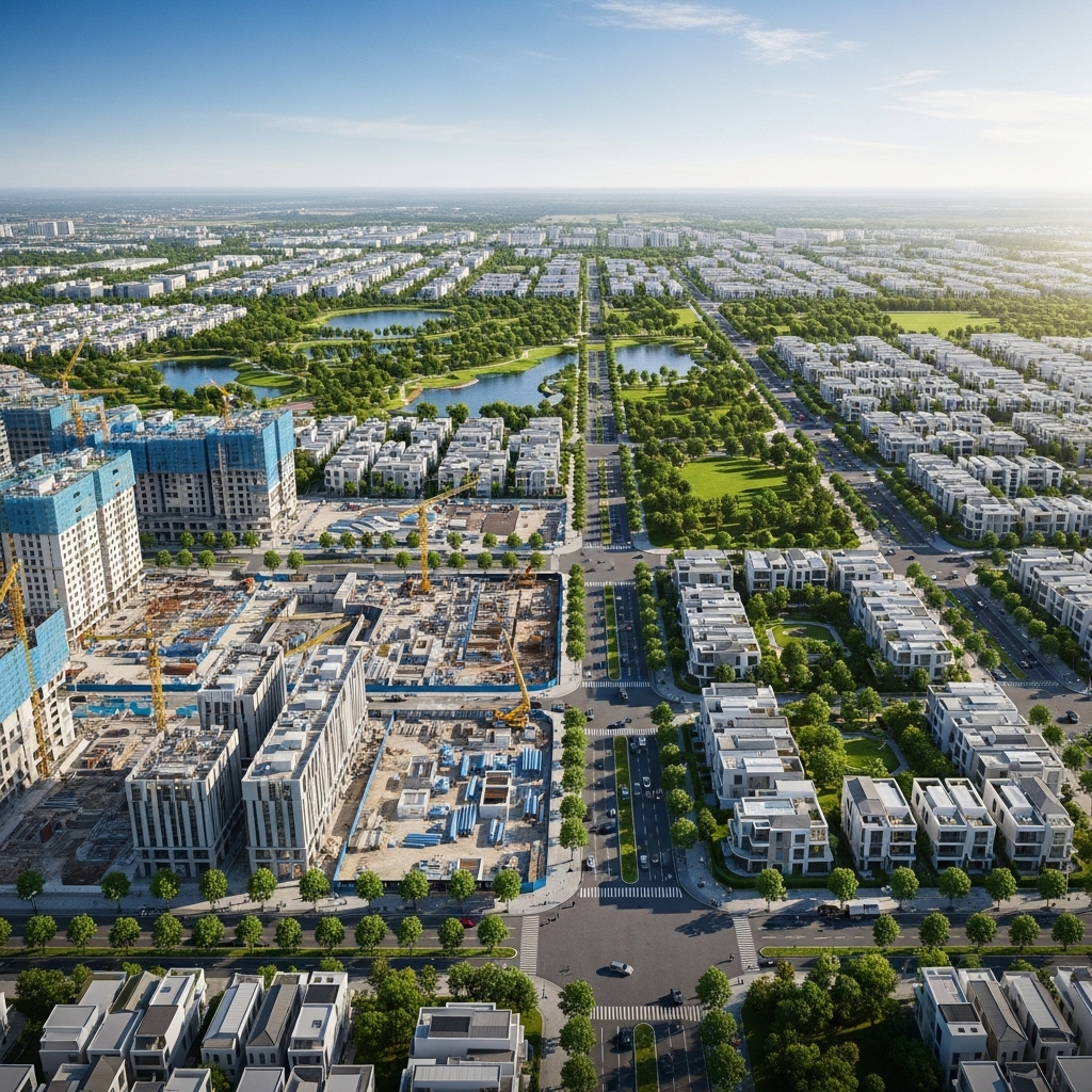 1. Tổng quan tiến độ dự án Ecopark Vinh 2025