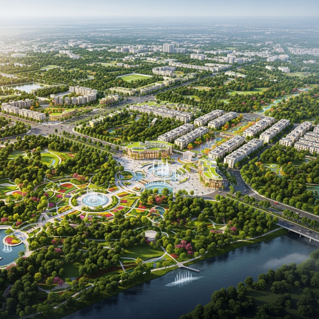 1. Vị trí chiến lược và quy mô dự án 1. Vị trí chiến lược và quy mô dự án