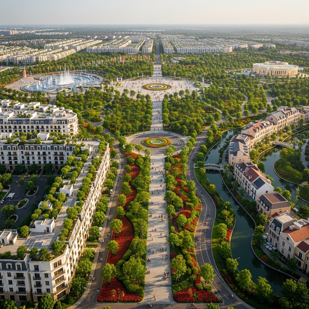 4. Kiến trúc và quy hoạch không gian tinh tế 4. Kiến trúc và quy hoạch không gian tinh tế